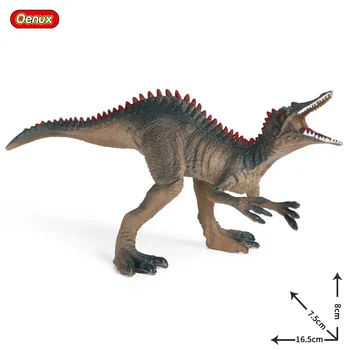 Oenux Malé Jurský Dinosaura Akcie Obrázok T-Rex Pterodactyl Stegosaurus Spinosaurus Dinossauro Zber Modelu Deti Hračka Darček