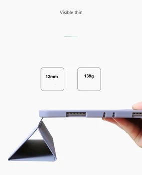 Pre iPad Pro 11 12.9 Pro 11 2020 Prípade 2018 Tekutý Silikónový Kožené puzdro Smart Cover obal Pre iPad Pro 11 2020 Funda wih držiak Ceruzky
