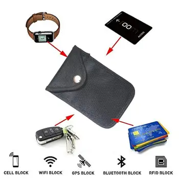 Auto Tlačidlo Signál Okien Puzdro RFID /GSM /NFC Okien mobilného Telefónu Blokovanie Chránič diaľkových ovládačov Kontroly Vstupu Fob Stráže Signál Puzdro