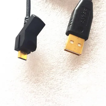 Profesionálne 2m USB Kábel Dátový Riadok pre Razer Mamba 5G Chroma Edition, Bezdrôtová Herná Myš Nabíjací Kábel Line Myši Drôt
