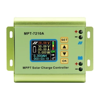 Digitálny MPPT Solárny Regulátor Nabíjania pre Lítiová Batéria 24V / 36V / 48V / 60V / 72V Batéria, Výstup 0-10A MPT-7210A O11 19