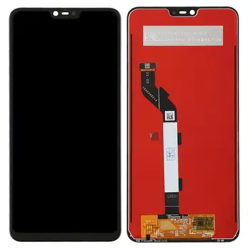 Pre Xiao Mi 8 Lite LCD Displej a Digitalizátorom. Plný Montáž (Black)