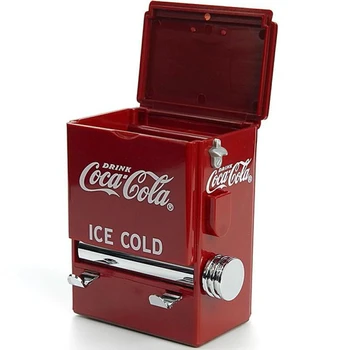 1PC Osobnosti Retro-Cola Špáradlo Box Automat Štýl Stlačením Špáradlo Prípade Dávkovač Plastový Držiak Ornament