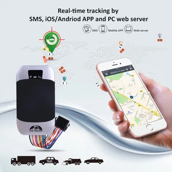 Auto GPS Tracker Vozidla Tracker GPS Lokátor Coban TK303F Nepremokavé odrezať Palivové Zistiť v reálnom čase Sledovacie Zariadenie Šok Alarm