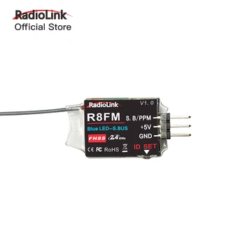 Radiolink 2.4 GHz R8FM 8CH RC Prijímač Super Mini Podporu SBUS/PPM pre T8FB/T8S Vysielač