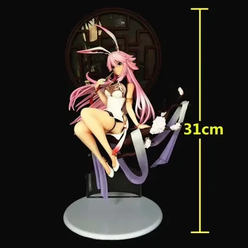 Japonsko, Anime Honkai Vplyvu 3 Sakura Yae Kiana Kaslana Heretic Miko Sexy Dievčatá Cheongsam PVC Akcie Obrázok Zberateľskú Model Hračky