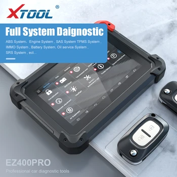 XTOOL EZ400pro Automobilový Auto Diagnostický Nástroj, Skener Code Reader EZ400 Pro Key Programátor