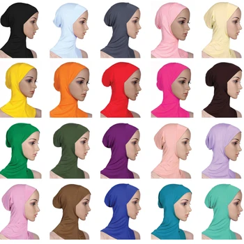 Ženy Abaya Dubaj Islamu, Moslimov Maxi Modálne Hidžáb Čiapky, Šál Turbante Mujer Šatkou Turban Ukradol Zábal Jilbab Šatku Hijabs