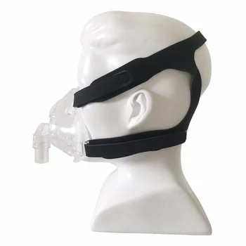 Novú Kvalitu Full Face Silikónové Štít CPAP Masky pre BIPAP Dýchanie Stroj BMC Resmed Respironics