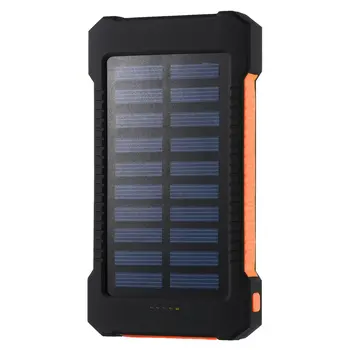 Solar Power Bank 30000mah Nepremokavé Vonkajšie Záložnej Batérie Powerbank Telefónu, Batérie, Nabíjačky LED Pover Banka Nabíjateľná