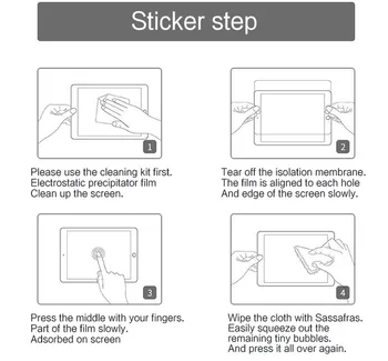2 ks/Balík Tvrdeného Skla Pre Apple iPad mini1/mini2/mini3 Screen Protector Tablet Ochranné jasné Filmy Tvrdeného Stráže