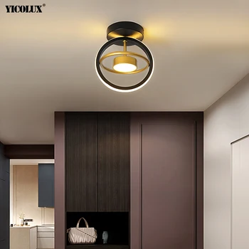 Nový Moderný LED Luster Svetlá Pre život Štúdia Izby, Spálne, Chodby Železa, Hliníka Lesk Domov Svietidlá Svietidlo Vnútorné Osvetlenie
