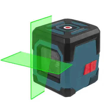 LV1/LV1G Zelené, 2 Červené Riadky Laser Úrovne Nepremokavé Shockproof Self-vyrovnanie Vertikálne Horizontálne Kríž Linky Laserového Merača Úrovne
