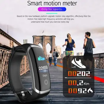 2021 Smart Hodinky M4 Krvného Tlaku, Tepovej frekvencie Fitness Tracker Nepremokavé Bluetooth Smartwatch Šport pk W46 FK88 HW22