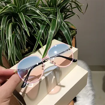 2019 Nové Značky Dizajnér Ženy slnečné Okuliare Nadrozmerné Ženské Módne Slnečné okuliare Pre Ženy UV400