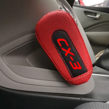 Pu Kožené Koleno Podložky zábradlia pad Interiéru Auta Príslušenstvo Pre Mazda Cx3