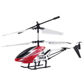 RCtown Vrtuľník 2.4 GHz Rádiové Ovládanie Vrtuľníku s LED Svetlom Rc Vrtuľník Deti Darček Nerozbitné Lietajúci Model Hračky