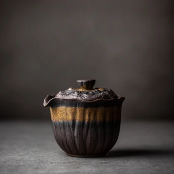 LUWU keramické teapots lotus čínskej kung-fu čaj hrnce 200 ml