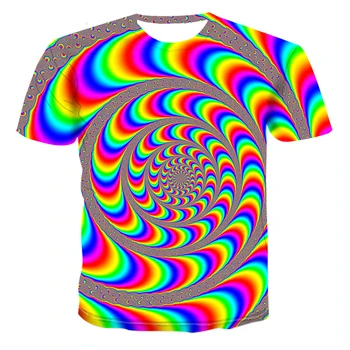 2020 Najnovšie 3D Vytlačené Krásne tričko T - shirt Letné Krátke Sleeve T-shirt Mužov a Ženy Krátke Sleeve T-Shirt