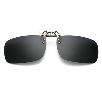 Klasický Dizajn Polarizované slnečné Okuliare Klip Mužov Námestie Jazdy Slnečné Okuliare Klip Gafas Odtiene Okuliare Ženy Oculos de sol UV400
