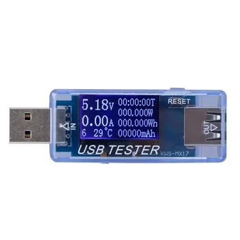 Digitálne Multifunkčné USB Tester 4-30V Mini Prúd Napätie Nabíjačky Kapacity Detektora Electical Energie Digitálny Displej