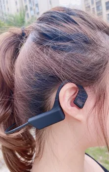 Kostné Vedenie bluetooth handsfree slúchadlá nepremokavé športové bezdrôtové slúchadlá ecouteur headset s Mikrofónom pre mobilné telefóny
