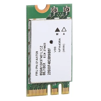 Vhodné pre Lenovo vyhradená QCNFA435 NGFF/M. 2 2.4 G+5G dual-band bezdrôtovej sieťovej karty S pôvodnou špeciálne číslo dielu FRU:01AX709