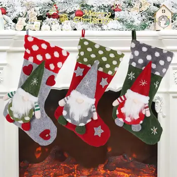 HUIRA Vianočné Cukrovinky Darčekové Tašky šťastné a Veselé Vianoce, Výzdoba pre Domáce Navidad 2020 Noel Dekor Vianočný Darček Pre Deti Vianočné Ozdoby