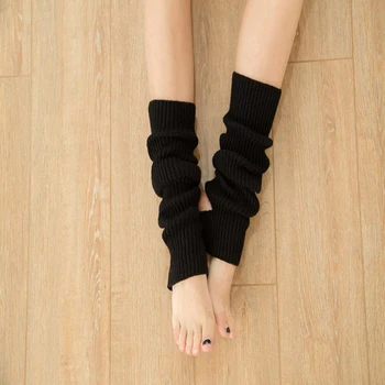 Pletené Leg Warmers Ženy Yo-ga Ponožky Boot Putá Zimné Kulturistike Ponožky Gamaše Pre Ženy Gamaše Teplé Ponožky