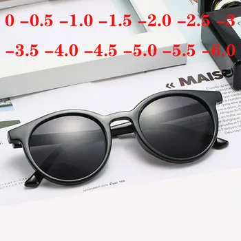 Anti-UV Kole Skončil Krátkozrakosť, slnečné Okuliare Ženy Muži krátkozraké Oko Okuliare 0 -0.5 -1.0 -1.5 -2.0 -2.5 -3.0 -3.5 -4.0 -4.5 -6.0