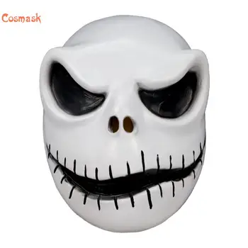 Cosmask Halloween nočná mora Pred Vianocami Jack Skellington Cosplay Masku Plnú Hlavu, Latexové Masky, Karneval, VIANOČNÉ Party, Masky