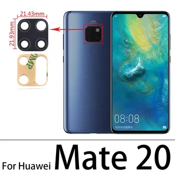 100ks，zadné Zadné Sklo Objektívu Fotoaparátu Náhradná Pre Huawei Mate 20 20X 30 Mate20 Lite Mate30 Pro