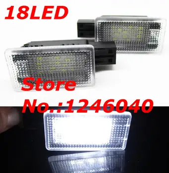 2KS LED Zdvorilosť Dvere na čítanie svetlo na Volvo C70 V50 S80 13-14 S60 11-14 S80L S60L V60 12-14 V40 13-14 XC60 XC90 12-14