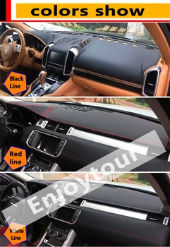 Pre Cadillac ATS CT6 CTS XTS XT5 SLS SRX Kožené Dashmat Panel Kryt Pad Dash Mat Slnečník koberec 2013 2017 2018