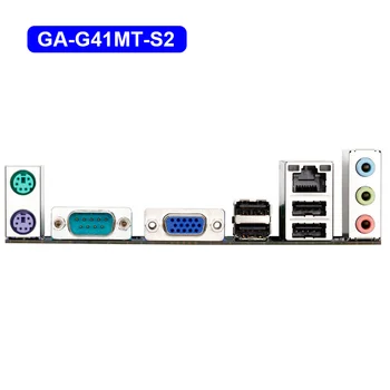 GIGABYTE GA-G41MT-S2 Ploche Dosky G41 Socket LGA 775 Pre Core 2 DDR3 8G Micro ATX Pôvodné Repasované G41MT-S2 Doske