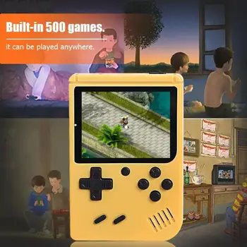 RS-50 Video herná Konzola vstavaná 500 Hry Vreckové Herné Konzoly Retro Tetris Nostalgické Herné Hráč Najlepší Darček pre Dieťa