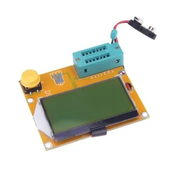 Tranzistor Tester LCR-T4 Mega328 M328 Multimeter Dióda Triode Kondenzátor ESR Meter MOS PNP/NPN L/C/R +box