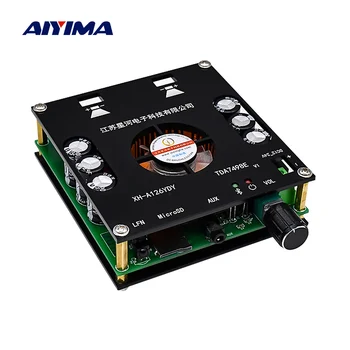AIYIMA TPA7498E Zosilňovač Rada Bluetooth 5.0 Stereo Digitálny Audio Amplificador Modul 160W*2 AUX TF Karta pre domáceho kina