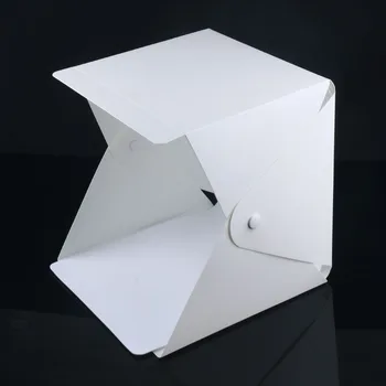 40*40*40 cm Prenosné Skladacie Studio Light Box Fotografie Studio Skladacia Softbox s Black/white Backgound Mäkké Box Lightbox