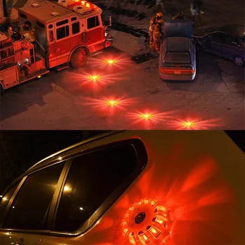 3KS Multi-function LED Výstražné svetlo Auto Zlomil Noc na Koni Hmla Deň Výstražné Svetlo Vysokej Lúč, Blikanie, SOS Lampa Ukazovateľ Bezpečnosti