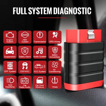 Thinkdiag Mini OBD2 Auto Scanner Zadarmo 5 Voliteľné Softvérov Všetky Systémové Auto Diagnostický Nástroj 15 Reset Service Easydiag Automotive