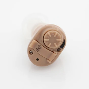 Hot Predaj Sluchadla K-82 V Uchu Nastaviteľné Vypočutie Zariadenie Zvuku Hlasu Zosilňovač Mini Pocket Audiphone Počuť Jasne
