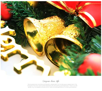 Vianočný veniec dverí visí na garland rekreačný dom dekorácie, Vianočné dekorácie, Vianočné party
