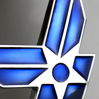 ZZTZZ 3D Kovov US Air Force Auto nálepky Logo, Znak, Odznak Auto Styling pre Univerzálne Autá, Moto Bike Dekoratívne Doplnky