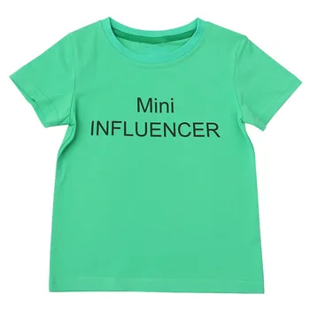 Chifuna Baby Dievčatá Šaty Zelené tričká na Leto List Vytlačený Batoľa Deti Oblečenie