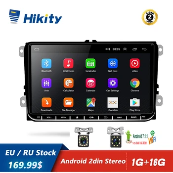 Hikity 2din Android autorádia Stereo GPS Navi 9