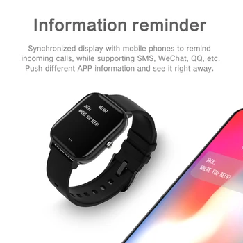 Nové 1,4 palca Fitness Tracker Smart Hodinky Mužov plne Dotykový Krvný Tlak Spánku Monitor Ženy Smartwatch pre IPhone Huawei Xiao