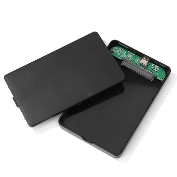 2.5 palcový Pevný Disk Krytu USB 3.1 Typ C SATA 3 HDD SSD Prípade Caddy 6GB/S High Speed Podporu 8TB Pevného Disku