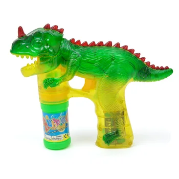 Dinosaurov Bubliny Zbraň Elektrické Hračky Pre Chirdren 2 Náplň S LED svetielkami & Hudba