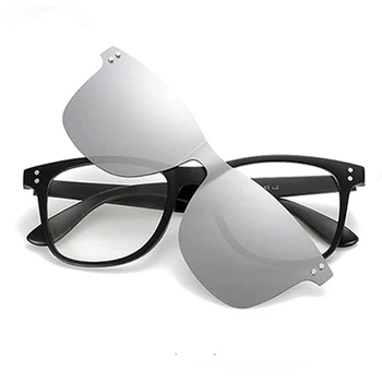 Móda Optické Okuliare Rám Muži Ženy Klip Na Magnety Polarizované slnečné Okuliare Krátkozrakosť Okuliare Predstavenie Rám QF051